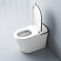 CUPC Toilette intelligente autonettoyante à ouverture automatique avec capteur de chasse d'eau Siphonic Cuvette de toilette automatique WC électronique intelligent