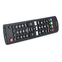 Télécommande de remplacement AKB75095308 AKB75095307 compatible avec les téléviseurs LCD LG avec raccourcis d'application