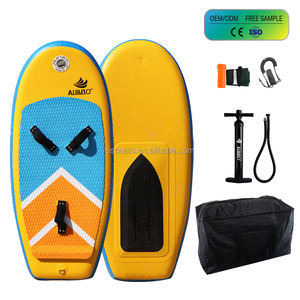 บอร์ดน้ำฟอยล์แบบพับได้พร้อมปั๊มและกระเป๋าพับได้แบบพกพาดีไซน์ใหม่ - Product Image 5