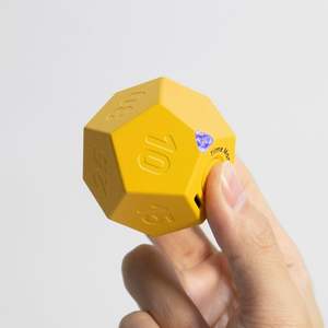 Temporizador de Cubo Mini de 12 Caras con 11 Tiempos Preestablecidos, Temporizador Flip Pomodoro <span class=keywords><strong>para</strong></span> Gestión del TDAH, Ejercicio, Estudio, Cocina - Product Image 2