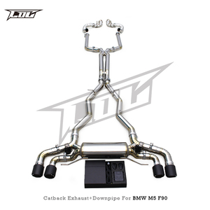 Système d'échappement BSK Valvetronic pour BMW M5 F90 4.4T 2018-2023 SUS304 Free Flow Header Downpipe Titanium Catback avec <span class=keywords><strong>kit</strong></span> de contrôle - Product Image 6