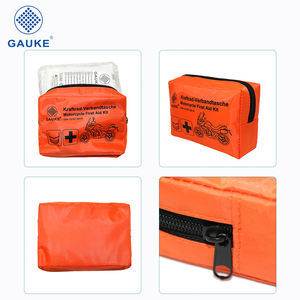 Gauke <span class=keywords><strong>German</strong></span> DIN 13167 <span class=keywords><strong>Kit</strong></span> di pronto soccorso Standard per il ciclismo e la moto - Product Image 4