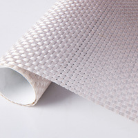 Revêtements muraux en tissu maille acrylique tricoté pour la décoration de chaises de plage extérieures, résistants à l'abrasion, épais et à motif écossais