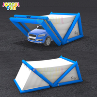 JOYFUL FUN 2023 garage de voiture gonflable de haute qualité tente de garage de voiture pliante garage de voiture tente de garage