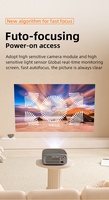 Proyector de Video Full HD 1080P 4K para Cine en Casa, WiFi, 3D, Inteligente, para Exteriores, 1000ANSI, Tiro Corto, Cine con Luz Diurna