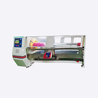 Machine de découpe verticale automatique pour ruban adhésif en plastique, tissu et silicone, avec couvercle de sécurité, 1300 mm, faible bruit