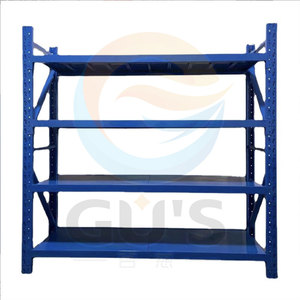 Có Thể Điều Chỉnh 5 Lớp Bán Lẻ Giá Xếp Chồng Kệ Kim Loại Bền Nhiệm Vụ Trung Bình Kệ Cho Kho Giá Rẻ Giá Chống Gỉ Tính Năng - Product Image 1