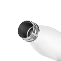 Bouteille d'eau isotherme en acier inoxydable à double paroi, forme cola, avec bouchon à bec verseur, 500 ml – Produits écologiques 2025