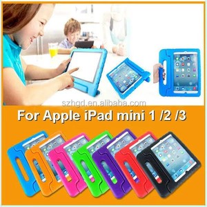 <span class=keywords><strong>Hgd</strong></span> trường hợp máy tính bảng bìa cho <span class=keywords><strong>iPad</strong></span> <span class=keywords><strong>Mini</strong></span> 1 2 3 giá bán buôn trẻ em mềm thân thiện với môi cao su eva bọt Vỏ chống sốc - Product Image 5