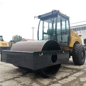 14 tấn bánh xe thép duy nhất đường lăn Máy Đầm với <span class=keywords><strong>Cummins</strong></span> động cơ và điều hòa không khí giá mới - Product Image 1