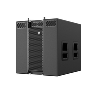 Caisson de basses actif professionnel VA Smart Sub double 15 pouces pour théâtre et stade, 700W/2800W, garantie 1 an
