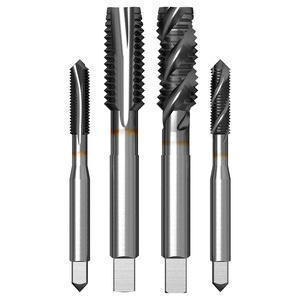 <span class=keywords><strong>Taraud</strong></span> de machine BEILI M35 HSS Co PVD à pointe spirale M2-M8 à queue carrée pour un taraudage CNC efficace de l'acier inoxydable - Product Image 1