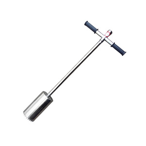 LOOBO Échantillonneur portable de sol, racines et couches de terre en acier inoxydable, garantie 1 an - Product Image 3