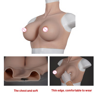 Faux Seins en Silicone Sexy Grande Taille pour Travestis Plaque Pectorale Silicone Féminine Sissy Forme de Poitrine