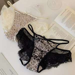 Tanga de Cintura Alta para Mujer, Talla Grande XL, Transpirable, Ecológica, Sin Costuras, Transparente, de Encaje, Sexy, Compatible con Condones - Product Image 6