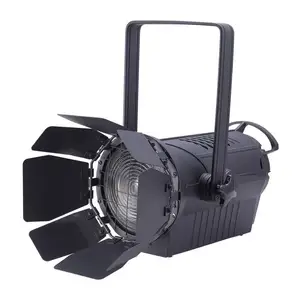 MITUSHOW 200W Manual Auto Zoom LED Fresnel sumber cahaya COB 15-60 derajat keren hangat putih 5600K warna suhu IP20