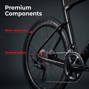 2026 Twitter Carbon 公路自行车，配备 Wheeltop Eds Tx 2 Times <span class=keywords><strong>12</strong></span> 速无线套件，高速公路自行车，适合公路骑行 - Product Image 3