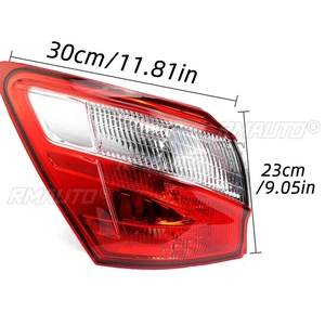 สำหรับนิสสัน แคชไค ปี 2010-2014 รุ่นยุโรป ไฟท้าย LED ด้านนอก ไฟเบรก ไฟตัดหมอก ไฟวิ่ง ไฟเตือน อุปกรณ์ตกแต่งรถยนต์ - Product Image 6