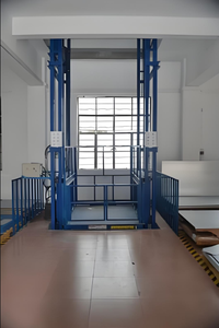Nuovo Elevatore Idraulico Elettrico a Binario Semplice <span class=keywords><strong>per</strong></span> Trasporto Merci, Piattaforma di Sollevamento Monorail <span class=keywords><strong>per</strong></span> Uso Domestico - Product Image 4
