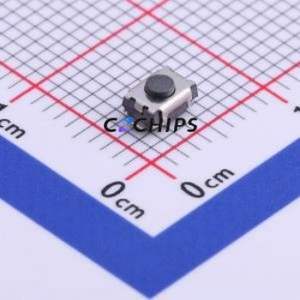 TS-1807C-2016 Tactile Switch SMD Switch Single Pole Single Throw Round Button 1.6N Vertical Mount - Product Image 1