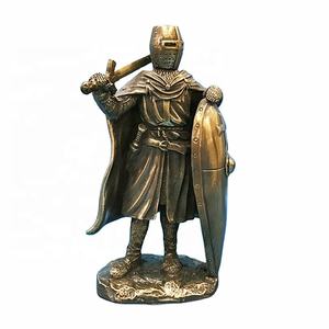 Estatua de Resina Desnuda de Hombre en Meditación, Acabado Bronce, Escultura Artística Masculina en Bronce Fundido en Frío de Primera Calidad - Product Image 4