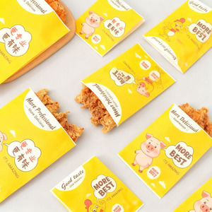 Sacs en papier personnalisés en gros, de qualité alimentaire, bon marché, pour pain, biscuits, beignets, pop-corn, sacs en papier brun pour pop-corn, sacs en papier doublés anti-graisse - Product Image 4