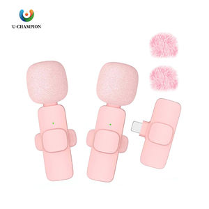 Nouveaux micros sans fil, micro cravate sans fil pour enregistrement vidéo, micro à clip sur le revers - Product Image 1