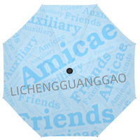 Parapluie de voyage compact Zeta Amicae Sororities, parapluie pliable automatique de qualité supérieure pour la pluie et le soleil, léger et portable, s'adapte à un sac à dos