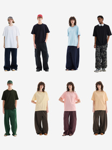 Camiseta Unisex de Algodón Compacto de 230G, Talla Grande, Color Sólido, Casual, Manga Corta, Ecológica, Personalizable con Logotipo ODM - Product Image 3