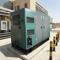 Groupe électrogène diesel silencieux WEICHAI 350KW 437.5KVA triphasé certifié Euro 3, nouvelle énergie, zone industrielle, large plage de température