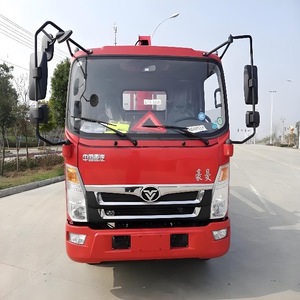Grúa CX CRANE Montada en Camión Rojo, Pluma Telescópica, Sistema Hidráulico, Vehículo de Ingeniería Especial - Product Image 2