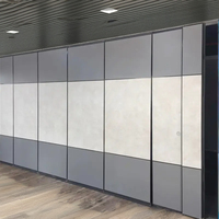 Cloison amovible en stratifié de 85 mm pour auditorium et école |   Mur amovible suspendu au-dessus de la tête