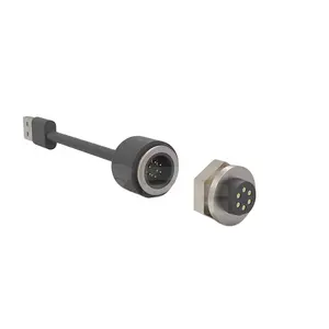 male 4 pin the magnetic cable connector magnetic electrical cable connector for electric bikes charging