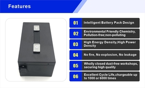 72锂电池40Ah 45Ah磷酸铁锂4电动摩托车电池72V - Product Image 3