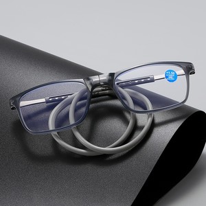 <span class=keywords><strong>Gafas</strong></span> de Lectura Magnéticas Portátiles Boch, Unisex, Estilo Cuadrado, Anti Luz Azul, para Rostros Grandes, Negro/Gris - Product Image 4