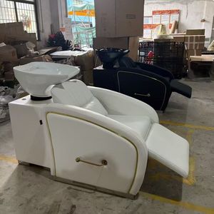 Sillón de Masaje de Algodón de Alta Calidad con Forma Especial, Color Personalizable, Cama de Champú para Salón de Belleza - Product Image 6