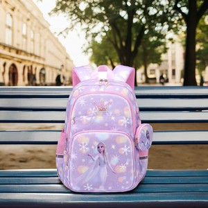 Zaino Scolastico Unisex da 16 Pollici Impermeabile con Motivi Cartoon, Leggero in Poliestere, con Portamonete per Bambini della <span class=keywords><strong>Scuola</strong></span> Primaria - Product Image 2