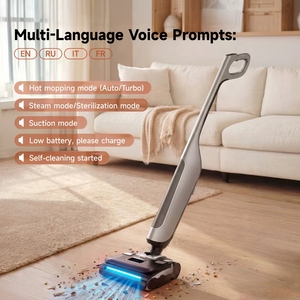 <span class=keywords><strong>Aspirateur</strong></span> et laveur de sols sans fil, humide et sec, avec filtre HEPA, auto-nettoyant, fonctionnement <span class=keywords><strong>silencieux</strong></span>, pour usage hôtelier - Product Image 2