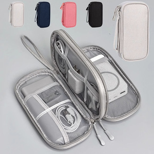 Bolsa de Almacenamiento de Viaje para Cables, Cargadores, Baterías Externas, Discos Duros, Auriculares USB, de Tela Oxford, Marca Meilai - Product Image 1