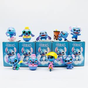 可爱卡通史迪仔盲盒可动人偶套装批发3D玩具可动人偶神秘盒办公桌装饰惊喜盒 - Product Image 5