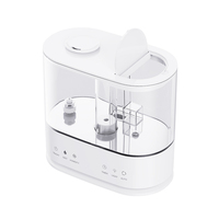 Humidificateur ultrasonique 4L à brume froide avec diffuseur d'arômes, humidificateur silencieux pour chambre et bureau avec lumière LED