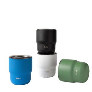 304 Stainless Steel Double-layer Vacuum Coffee Cup 8OZ Portable Outdoor Heat Insulation Car & Handycap Cup - Product Image 2
