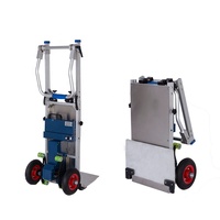 Chariots électriques pliables pour monter les escaliers, chariot à main pour le transport