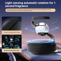 Diffuseur d'arômes solaire pour voiture, désodorisant de voiture, aromathérapie, accessoires de voiture, diffuseur de parfum rechargeable