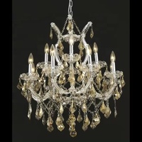 Maria Theresa Éclairage Congac Asfour Lustre Cristal Projet Lampe K9 Cristal Lumières Restaurant Mariage Décoration Lustres