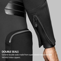 Combinaison de plongée, de snorkeling, de surf et de natation pour homme, 5 mm, fermeture éclair sur le devant