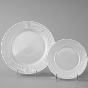 <span class=keywords><strong>Juego</strong></span> <span class=keywords><strong>de</strong></span> <span class=keywords><strong>Vajilla</strong></span> <span class=keywords><strong>de</strong></span> Porcelana Blanca con Relieve, Platos y Tazones <span class=keywords><strong>de</strong></span> Cerámica a Precio <span class=keywords><strong>de</strong></span> Mayoreo, Precio Competitivo, Fabricante - Product Image 5