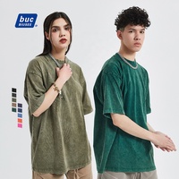 Tshirt Vintage délavé Tshirt lourd Tshirt avec vente en gros Priec 100% coton Tshirt