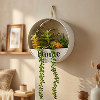 Plantes artificielles en gros : Pétunia, Pansy, Succulente grimpante, Panier de fleurs suspendu, Décoration murale, Plantes vertes pour salon intérieur