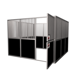 Nouvelle écurie équestre temporaire stable et spacieuse, structure en acier, portes coulissantes, durabilité, confort, sécurité, qualité supérieure - Product Image 4